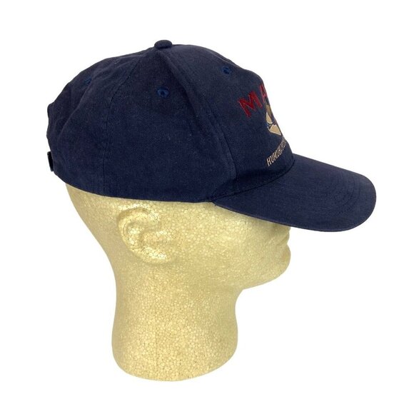 Maui Hawaii Mens Embroidered Blue Hat Adjustable Cap Fish Design - Picture 2 of 7